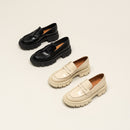 Jonak - Diaq Moccasins Cuir Glace - Ecru