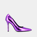 Jonak - Escarpins Dinera Cuir Metallise - Violet