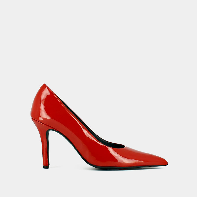 Jonak - Dinero patent leather pumps - Red