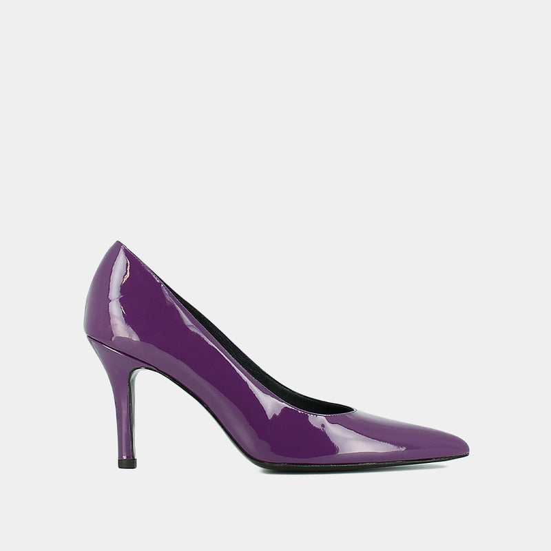 Jonak - Dinero patent leather pumps - Purple