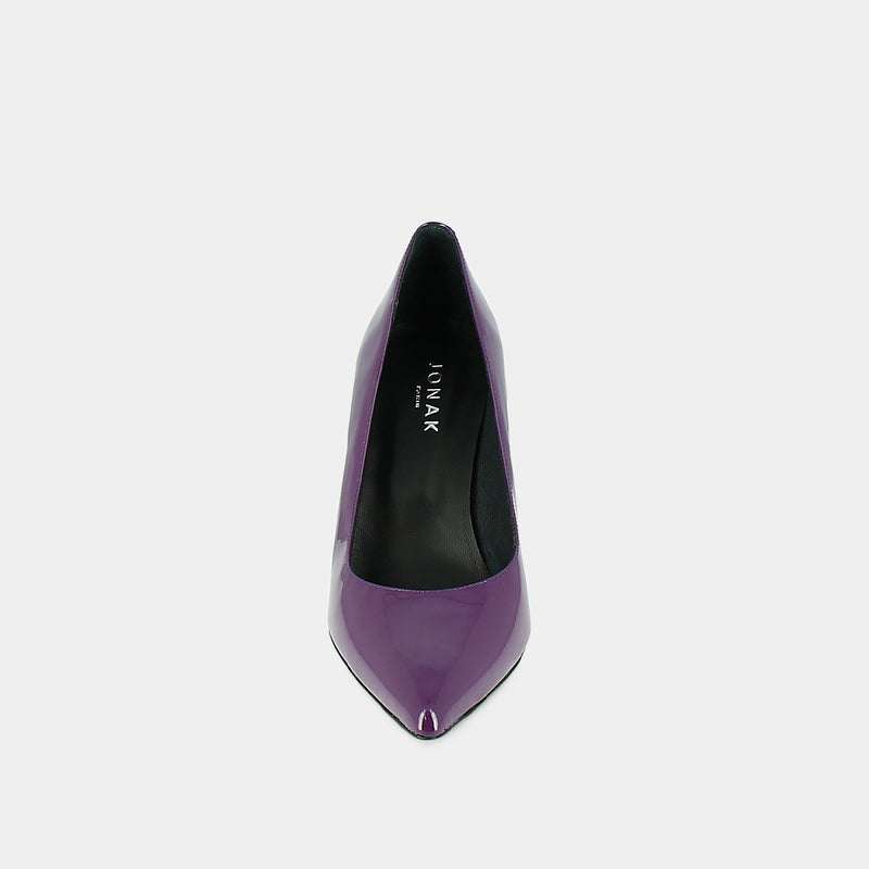 Jonak - Dinero patent leather pumps - Purple