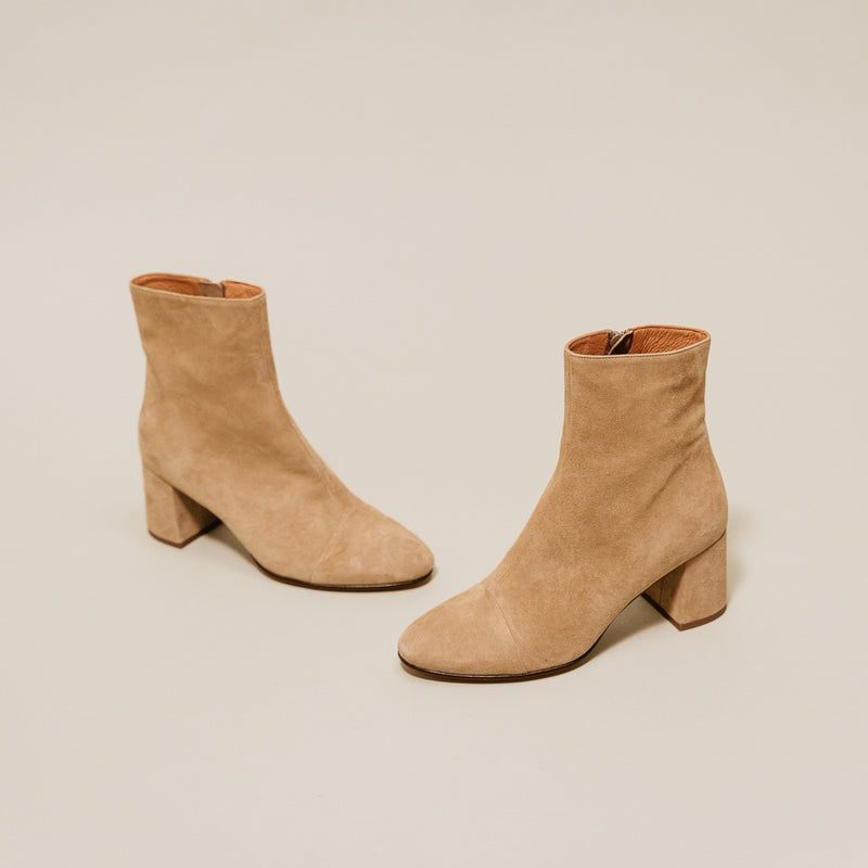 Jonak - Doniama Velvet Boots - Beige