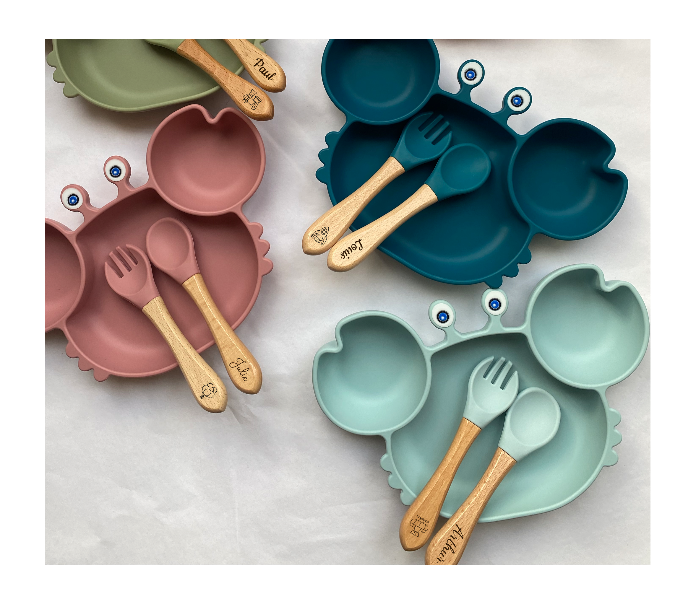 Plato Gab El Cangrejo (Personalizable)