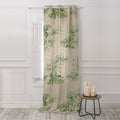 Delicate Linen Curtain - Multicoloured