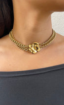 Collier Grunge X Flower