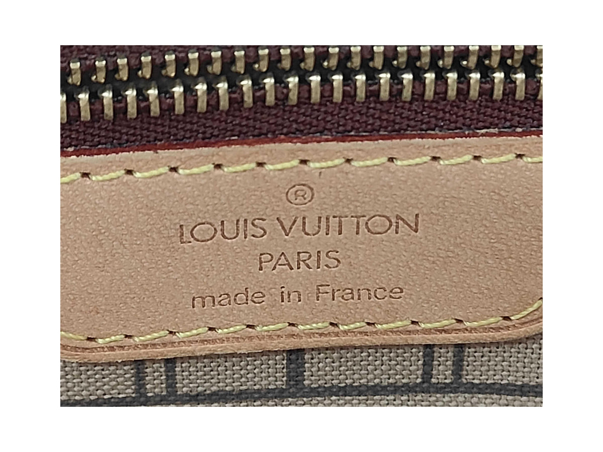 Cabas Louis Vuitton Neverfull Tote Mm Toile - Marron