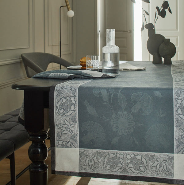 Table Runner - Ottomane - Slate - Linen