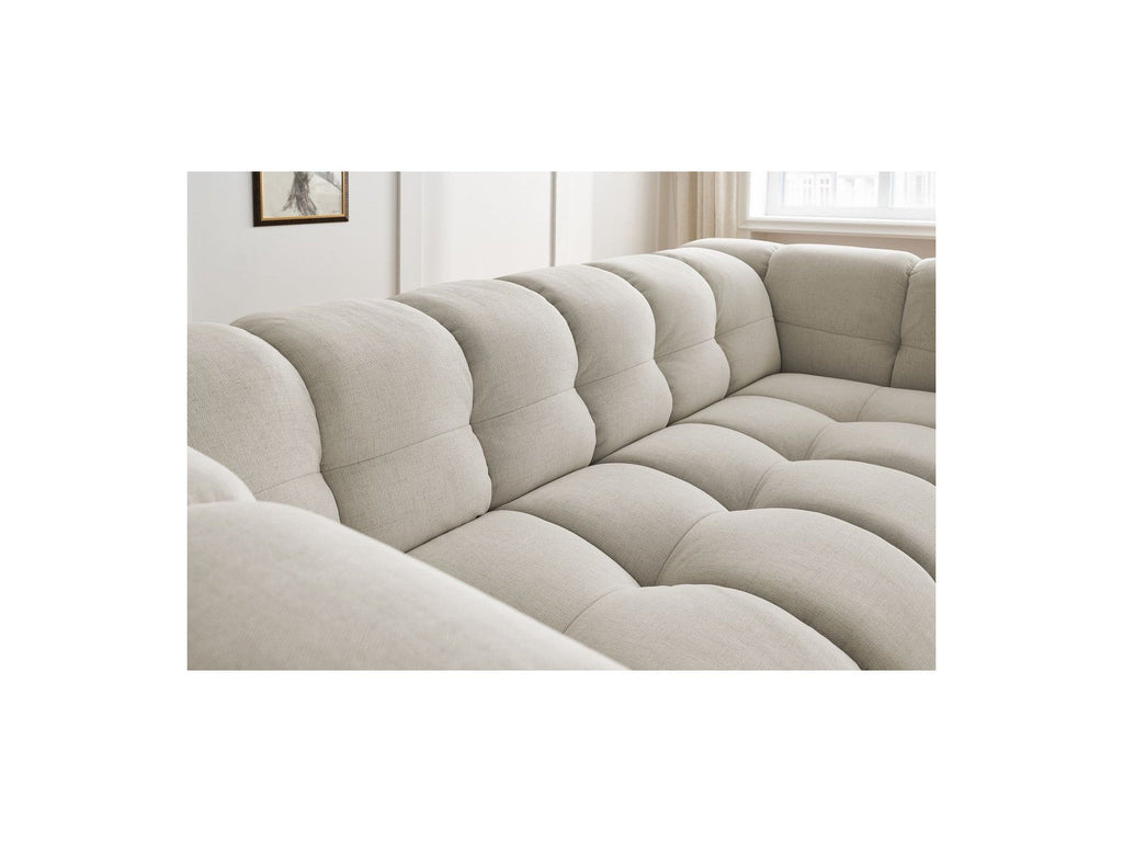 Cloud - Fixed 3-Seater Straight Sofa - Smooth Fabric