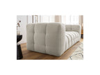 Cloud - Fixed 3-Seater Straight Sofa - Smooth Fabric