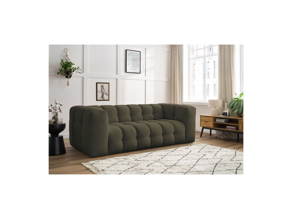 Cloud - Fixed 3-Seater Straight Sofa - Smooth Fabric