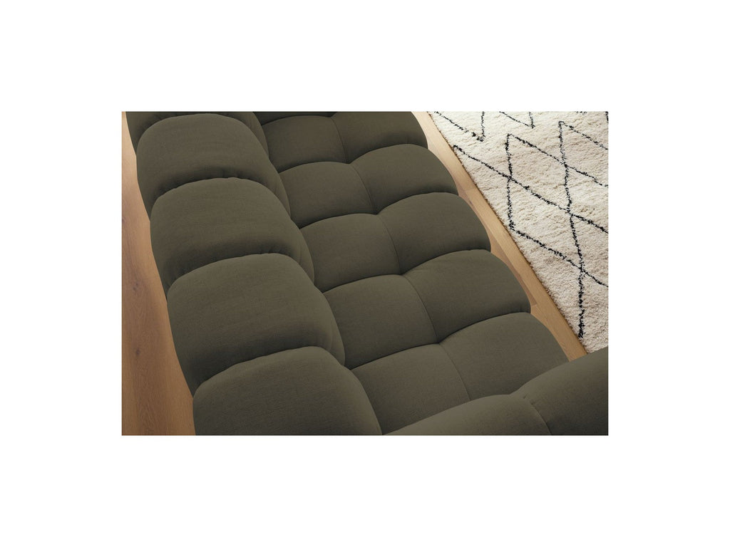 Cloud - Fixed 3-Seater Straight Sofa - Smooth Fabric