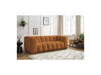 Cloud - Fixed 3-Seater Straight Sofa - Smooth Fabric