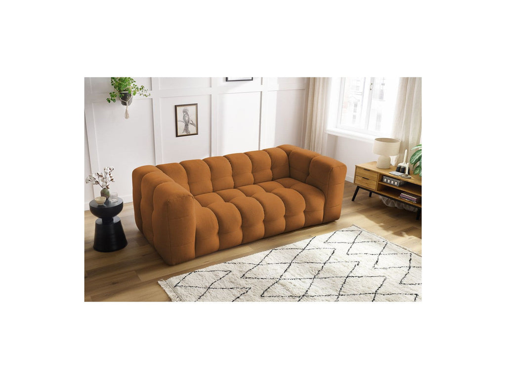 Cloud - Fixed 3-Seater Straight Sofa - Smooth Fabric