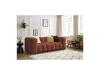 Cloud - Fixed 3-Seater Straight Sofa - Smooth Fabric