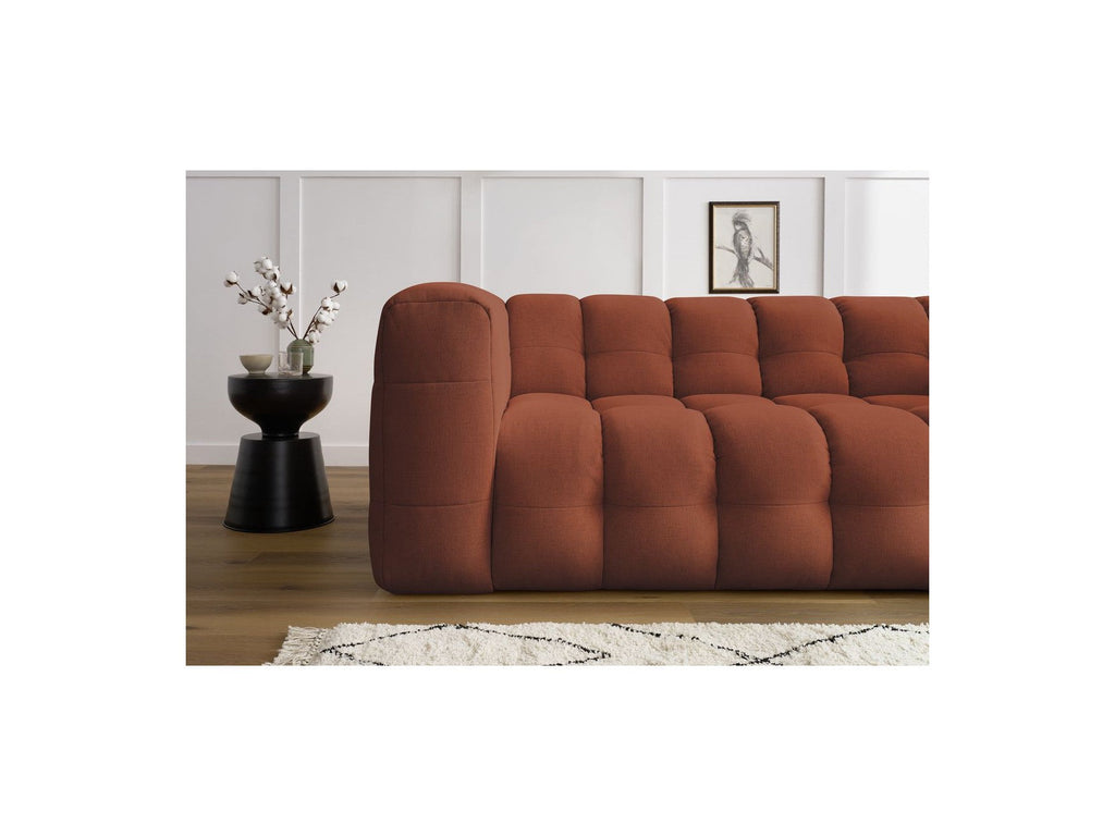 Cloud - Fixed 3-Seater Straight Sofa - Smooth Fabric