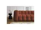 Cloud - Fixed 3-Seater Straight Sofa - Smooth Fabric