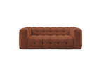 Cloud - Fixed 3-Seater Straight Sofa - Smooth Fabric