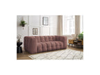 Cloud - Fixed 3-Seater Straight Sofa - Smooth Fabric