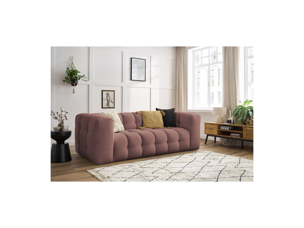 Cloud - Fixed 3-Seater Straight Sofa - Smooth Fabric
