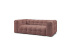 Cloud - Fixed 3-Seater Straight Sofa - Smooth Fabric