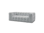 Cloud - Fixed 3-Seater Straight Sofa - Smooth Fabric