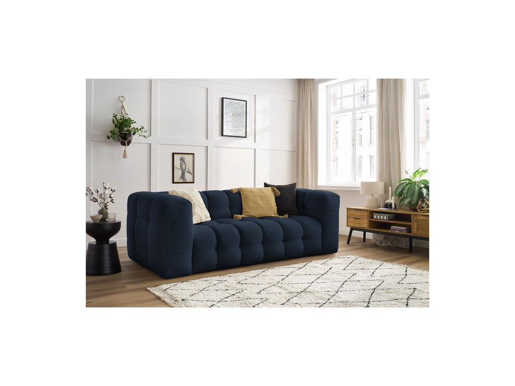 Cloud - Fixed 3-Seater Straight Sofa - Smooth Fabric