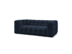 Cloud - Fixed 3-Seater Straight Sofa - Smooth Fabric