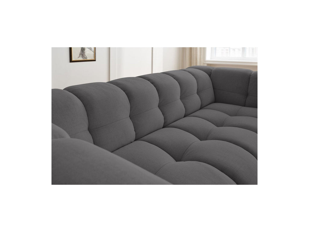 Cloud - Fixed 3-Seater Straight Sofa - Smooth Fabric