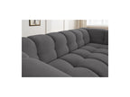 Cloud - Fixed 3-Seater Straight Sofa - Smooth Fabric