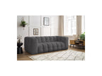 Cloud - Fixed 3-Seater Straight Sofa - Smooth Fabric