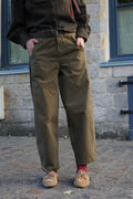 Jacob Khaki Balloon Trousers