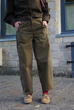 Jacob Khaki Balloon Trousers