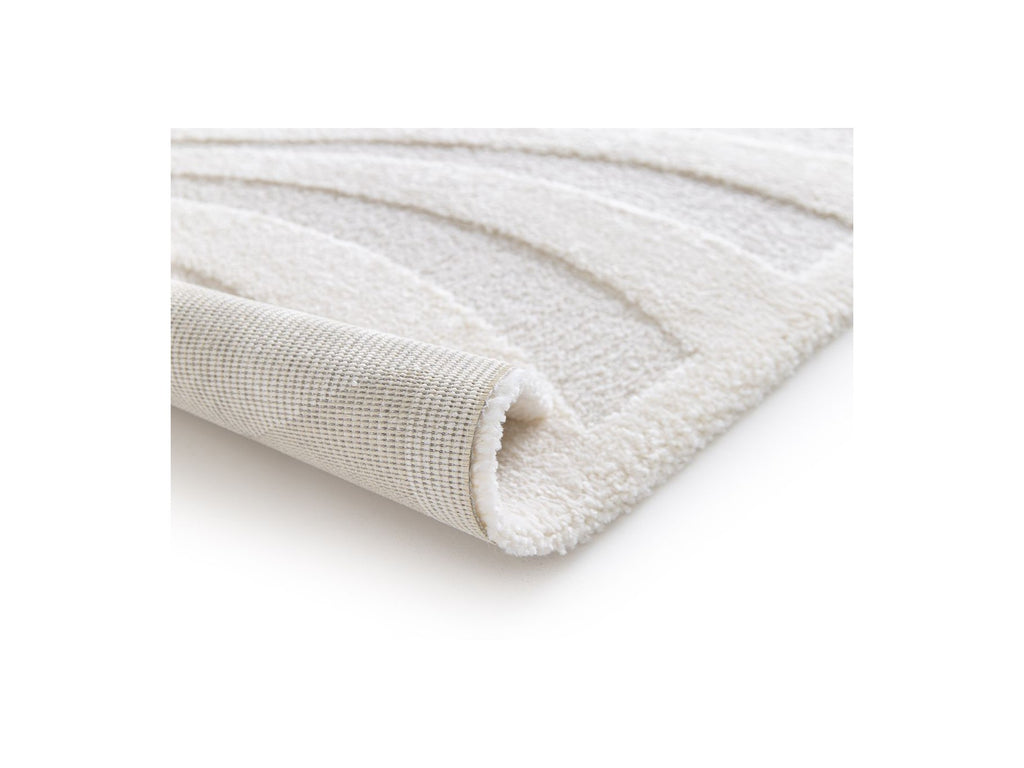 Avalon - Tapis Poils Courts - Motif Abstrait - Beige