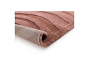 Short Pile Rug - Avalon - Abstract Pattern - Red