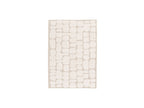 Roku - Low Pile Rug - Abstract Pattern - Beige