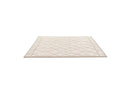 Tapis Poil Ras Agosto Motif Abstrait - Beige