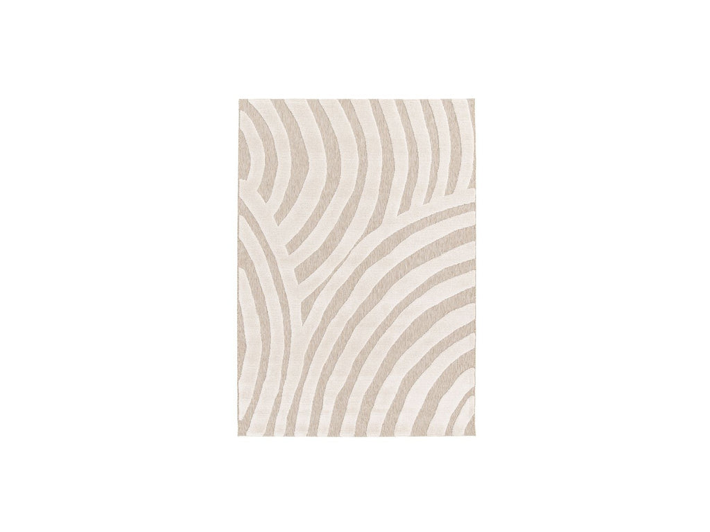 Vilma - Low-Pile Rug - Abstract Pattern - Beige