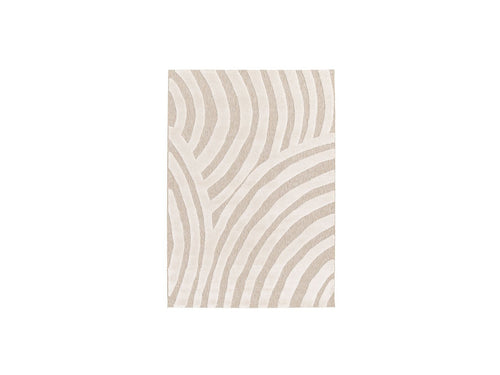 Vilma - Short Pile Rug - Abstract Pattern - Beige