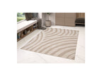 Vilma - Low-Pile Rug - Abstract Pattern - Beige