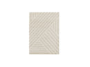 Short Pile Rug - Issane - Abstract Pattern - Beige