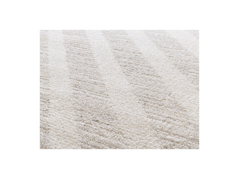 Short Pile Rug - Issane - Abstract Pattern - Beige