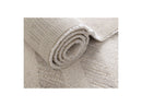 Short Pile Rug - Issane - Abstract Pattern - Beige