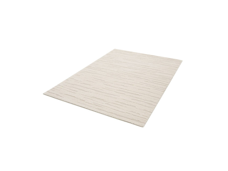 Loris - Tapis Poils Courts - Motif Abstrait - Beige