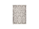 Tapis Poil Ras Prancer Motif Abstrait - Beige