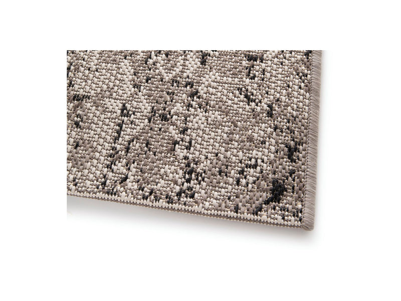 Tapis Poil Ras Prancer Motif Abstrait - Beige