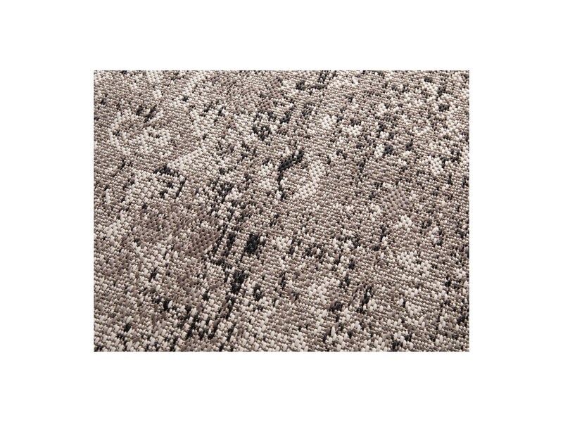 Tapis Poil Ras Prancer Motif Abstrait - Beige