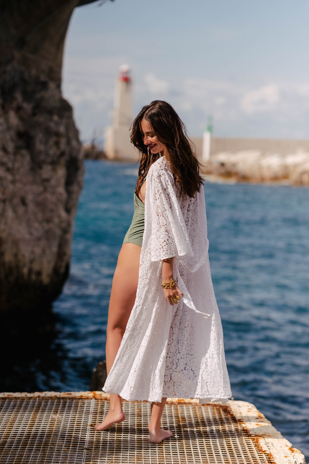 Kimono Siméon White