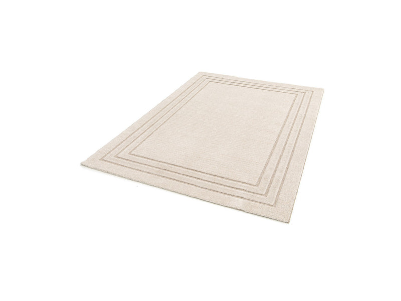 Alexandria - Tapis Poils Ras - Motif Abstrait - Beige