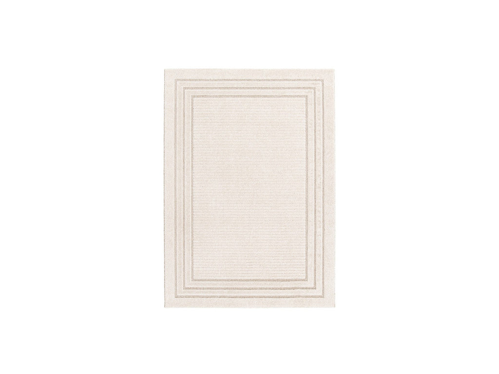 Alexandria - Low Pile Rug - Abstract Pattern - Beige