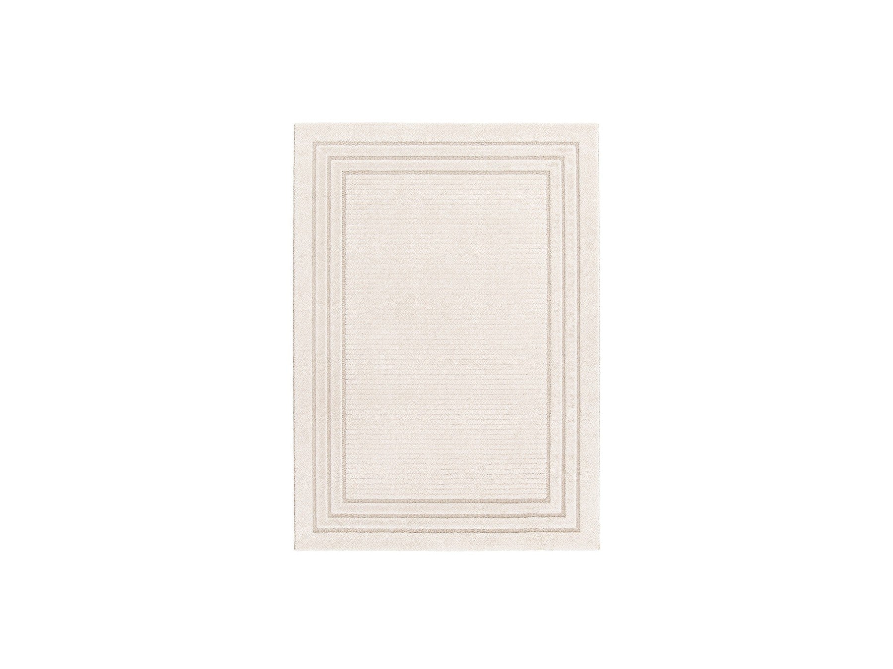 Alexandria - Low Pile Rug - Abstract Pattern - Beige